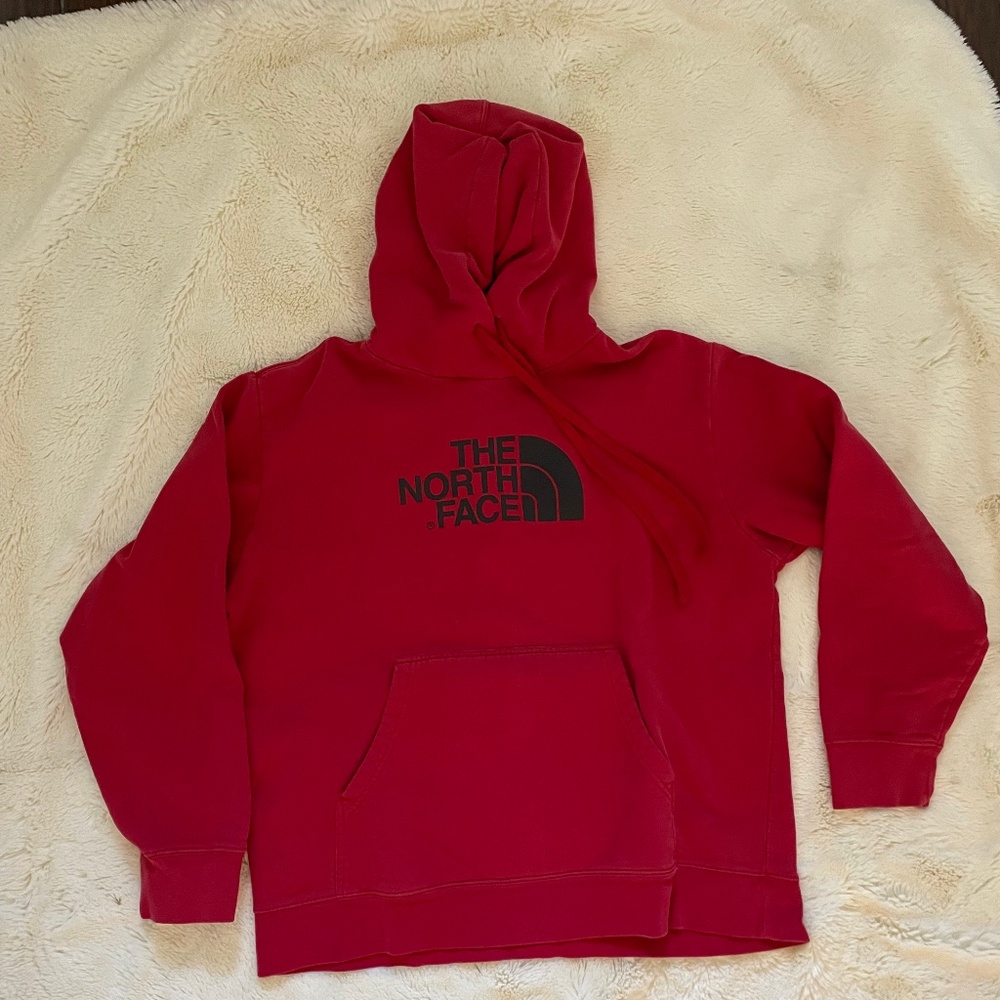 Mens Red North Face Sweatshirt size XL